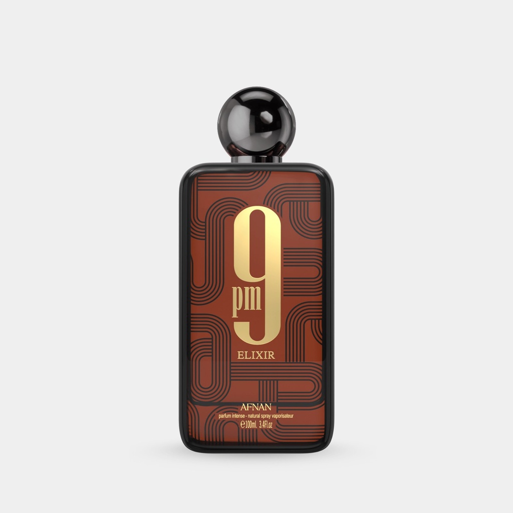 Afnan 9 PM Elixir 100ml Unisex — 2
