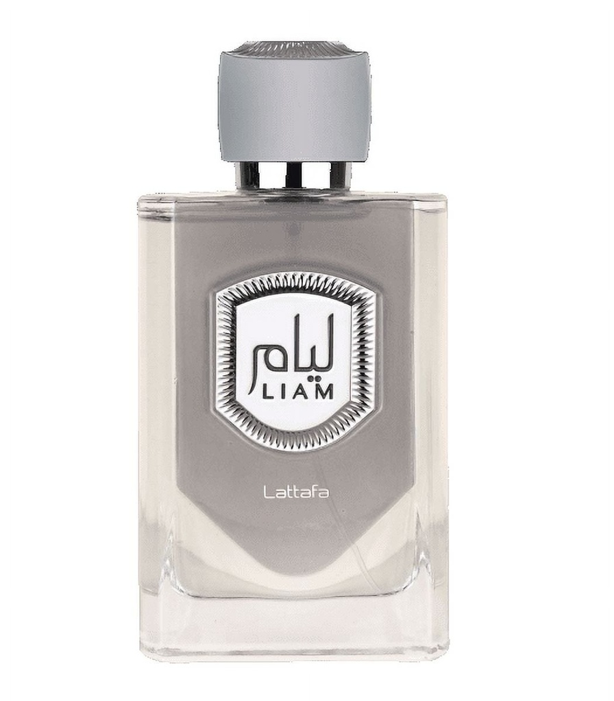 Lattafa Unisex Liam Grey 3.4 oz — 3
