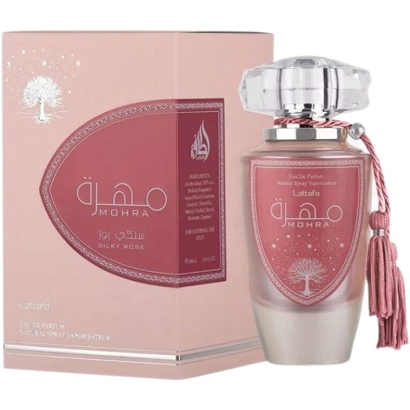 Lattafa Mohra Silky Rose 100ml Women — 5