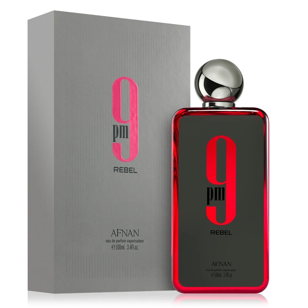 Afnan 9 PM Rebel 100ml Men's — 3