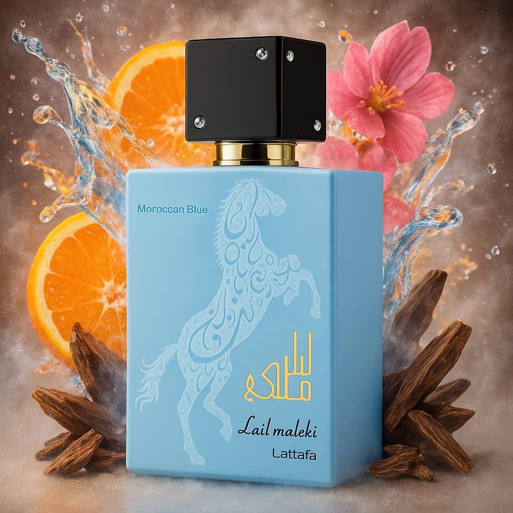 Lattafa Lail Maleki Morrocan Blue 100ml Unisex — 4