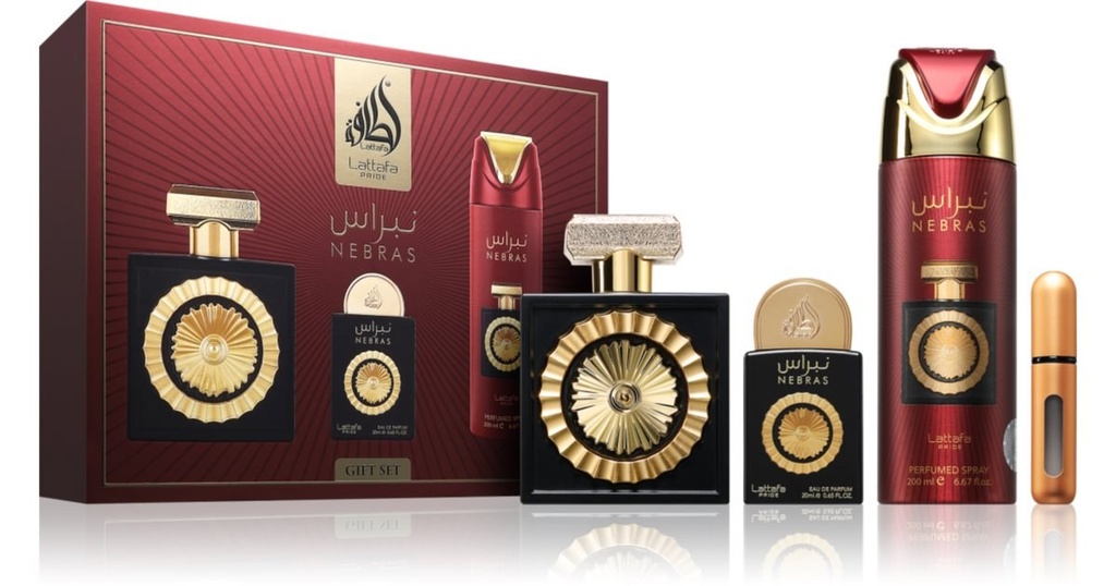 Lattafa Pride Mini Gift Set 100ml Total (Nebras  — 2
