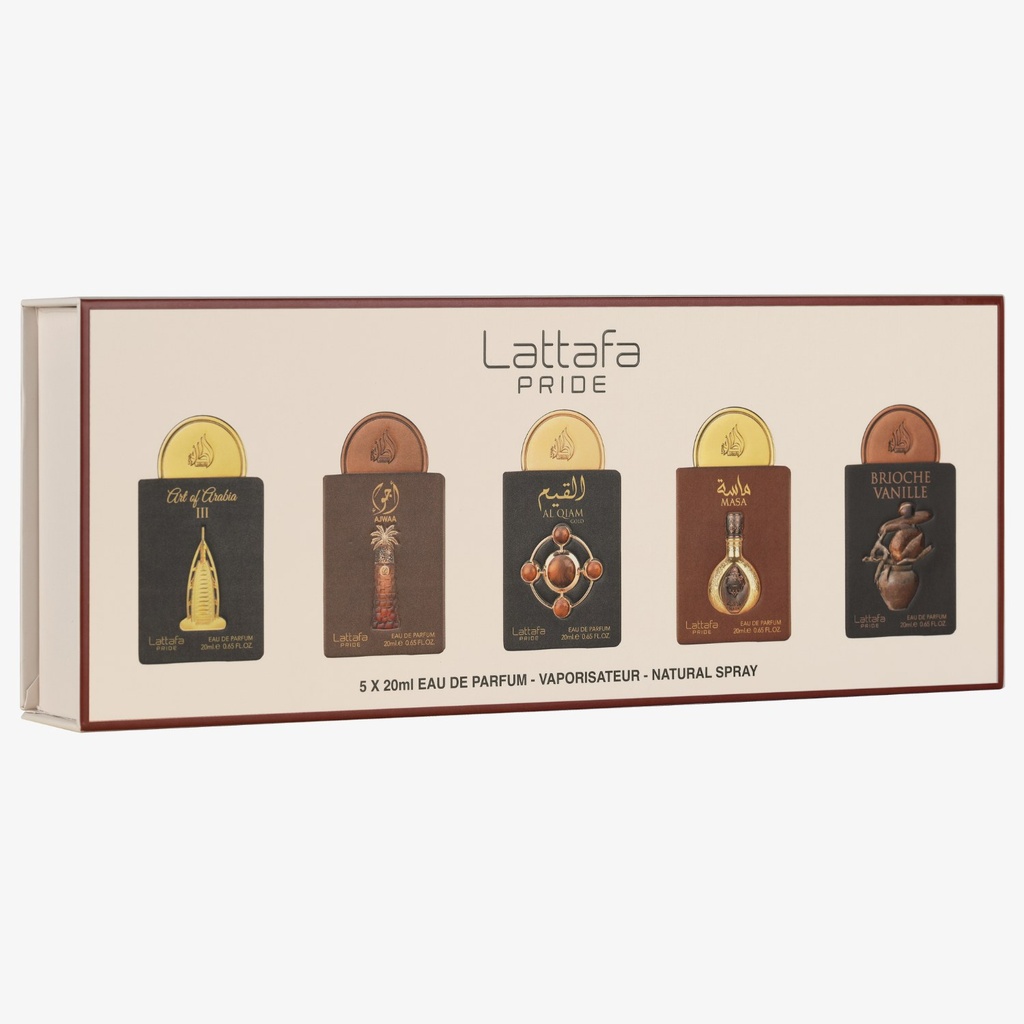 Lattafa 5 x 20ml Gift Set (Art of Arabia III) Un — 4