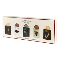 Lattafa Pride Mini Gift Set (Artisan Ethnique) 5 x 20 mL Unisex